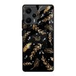 Autumn Leaves Glass Case for Poco F5 5G For Discount