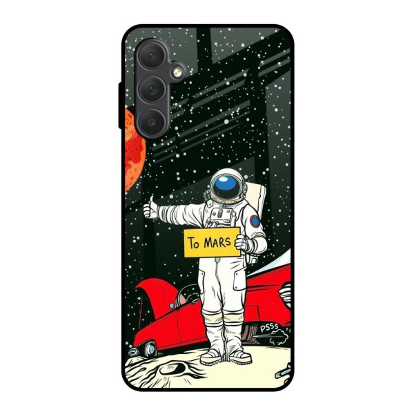 Astronaut on Mars Glass Case for Samsung Galaxy F54 5G For Discount