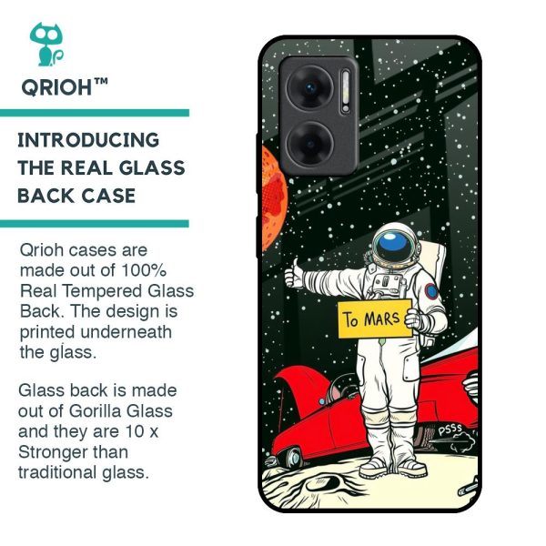 Astronaut on Mars Glass Case for Redmi 11 Prime 5G Sale