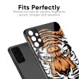 Angry Tiger Glass Case For Redmi Note 12 5G Cheap