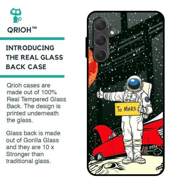 Astronaut on Mars Glass Case for Samsung Galaxy F54 5G For Discount