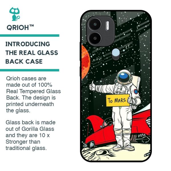 Astronaut on Mars Glass Case for Redmi A1 Plus Cheap