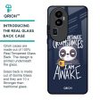 Struggling Panda Glass Case for Oppo Reno10 Pro Plus 5G Online Sale