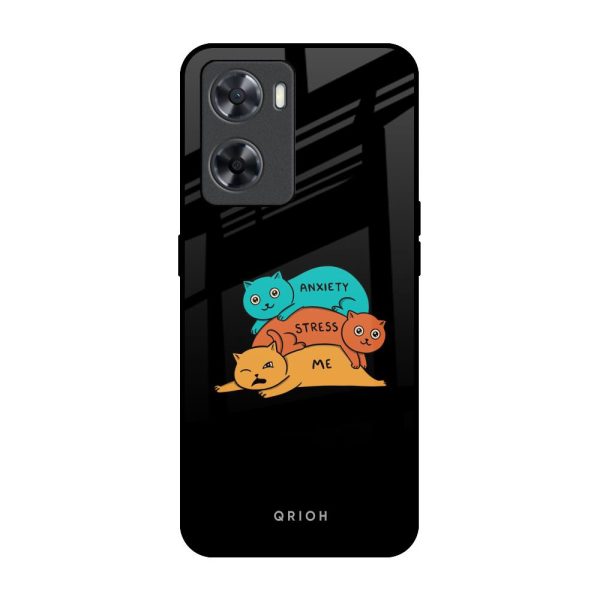 Anxiety Stress Glass Case for OPPO A77s Online