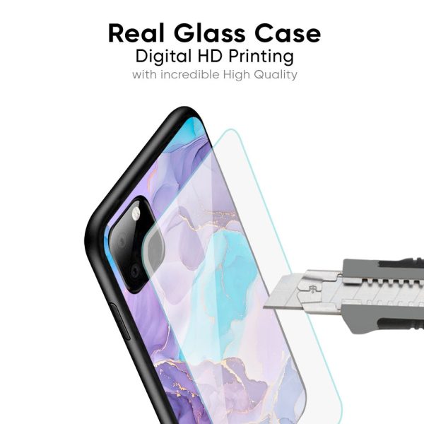 Alcohol ink Marble Glass Case for Samsung Galaxy M14 5G Online Sale