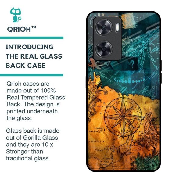 Architecture Map Glass Case for OnePlus Nord N20 SE Online Sale