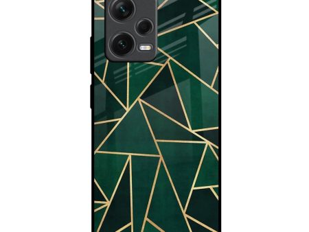 Abstract Green Glass Case For Redmi Note 12 Pro 5G Online