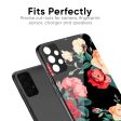 Floral Bunch Glass Case For Redmi Note 12 5G Online now