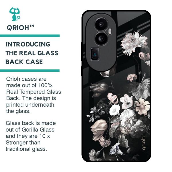 Artistic Mural Glass Case for Oppo Reno10 Pro Plus 5G For Discount