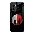 Anime Red Moon Glass Case for Redmi 11 Prime 5G For Sale