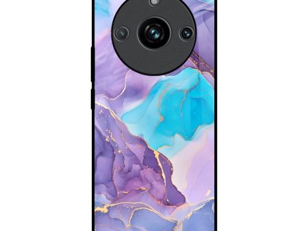 Alcohol ink Marble Glass Case for Realme 11 Pro Plus 5G Online Sale