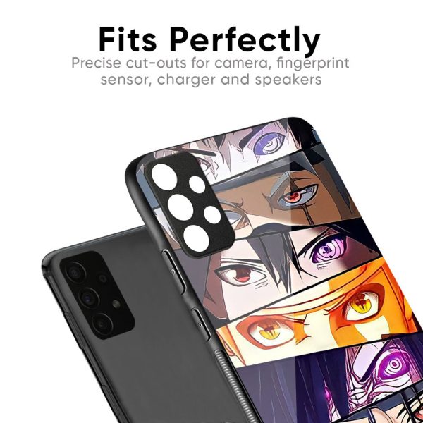 Anime Eyes Glass Case for Redmi 11 Prime Cheap