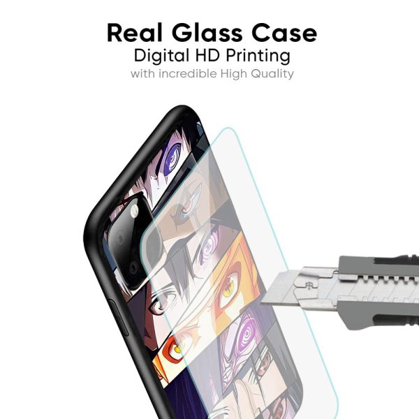 Anime Eyes Glass Case for Redmi 11 Prime Cheap