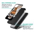 Angry Tiger Glass Case For Redmi 12C Hot on Sale