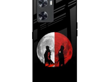 Anime Red Moon Glass Case for OnePlus Nord N20 SE For Sale