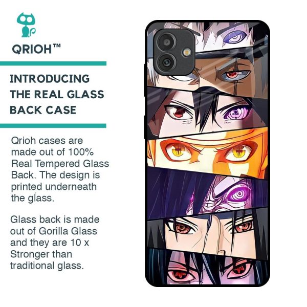 Anime Eyes Glass Case for Samsung Galaxy M13 5G Online Sale