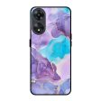 Alcohol ink Marble Glass Case for Oppo A78 5G Discount