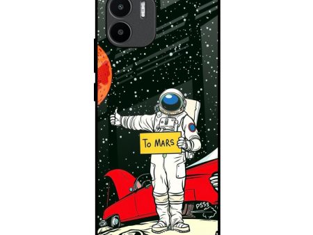 Astronaut on Mars Glass Case for Redmi A1 Fashion