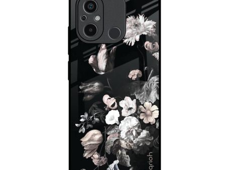 Artistic Mural Glass Case for Redmi 12C Online Hot Sale