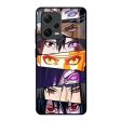 Anime Eyes Glass Case for Redmi Note 12 Pro 5G on Sale