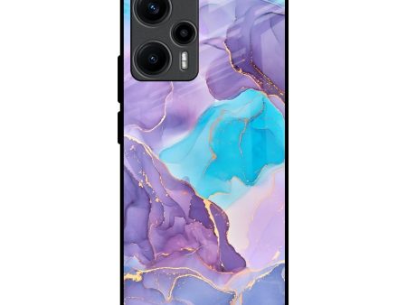 Alcohol ink Marble Glass Case for Poco F5 5G Online now