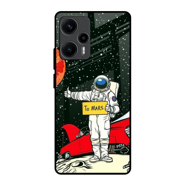 Astronaut on Mars Glass Case for Poco F5 5G For Sale