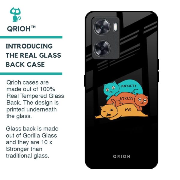 Anxiety Stress Glass Case for OnePlus Nord N20 SE For Cheap