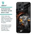 Aggressive Lion Glass Case for Redmi Note 12 5G Fashion