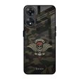 Army Warrior Glass Case for Oppo A78 5G Cheap