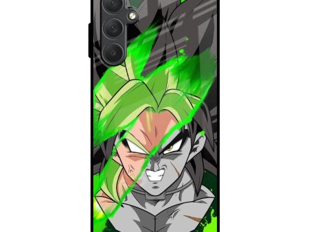 Anime Green Splash Glass Case for Samsung Galaxy F54 5G Hot on Sale