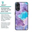 Alcohol ink Marble Glass Case for Oppo A78 5G Discount