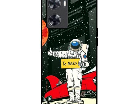 Astronaut on Mars Glass Case for OnePlus Nord N20 SE Online Sale