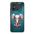 Adorable Baby Elephant Glass Case For Redmi 12C For Sale