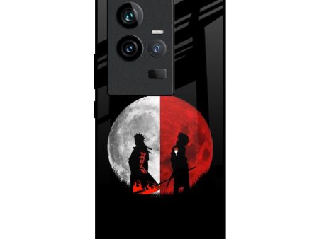 Anime Red Moon Glass Case for iQOO 11 Online now