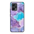 Alcohol ink Marble Glass Case for Redmi Note 12 5G Online Sale