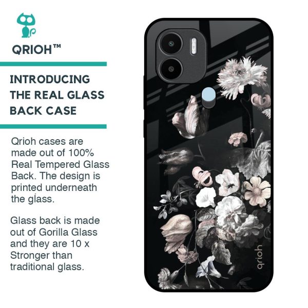 Artistic Mural Glass Case for Redmi A1 Plus on Sale