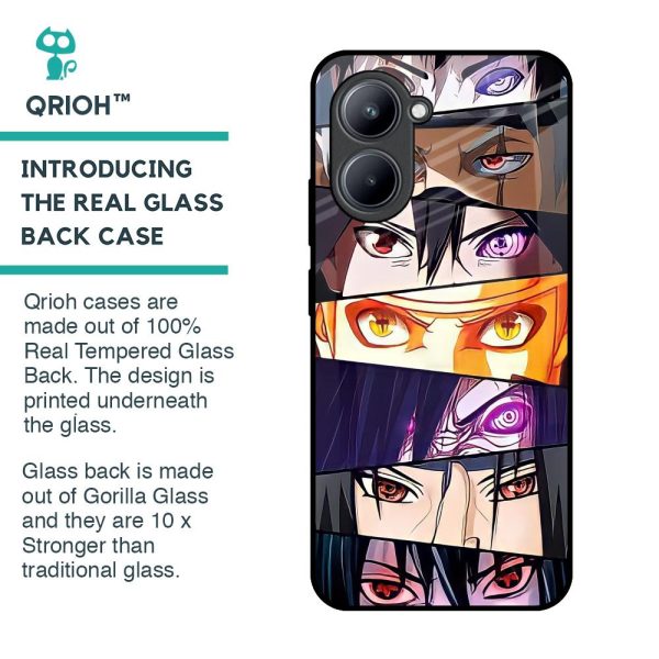 Anime Eyes Glass Case for Realme C33 For Cheap