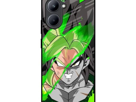 Anime Green Splash Glass Case for Realme C33 Sale