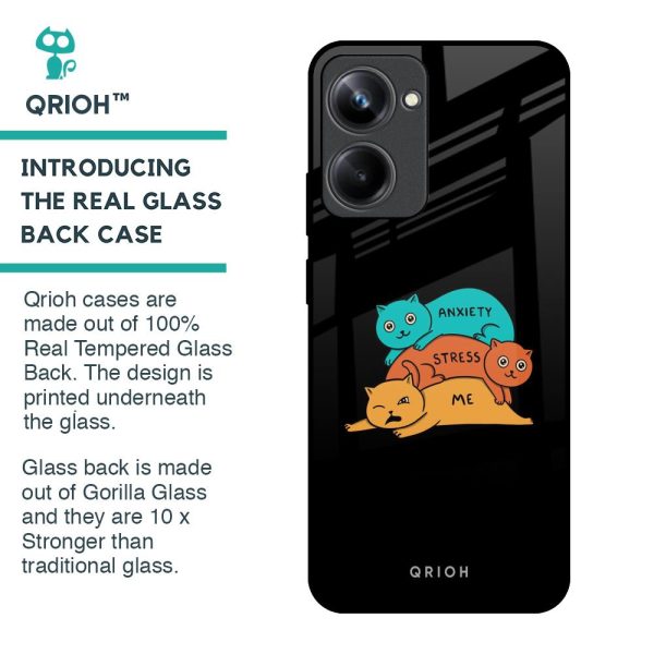 Anxiety Stress Glass Case for Realme 10 Pro 5G Online Sale