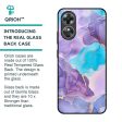 Alcohol ink Marble Glass Case for OPPO A17 Online Hot Sale