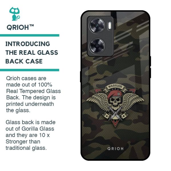 Army Warrior Glass Case for OnePlus Nord N20 SE Online Hot Sale