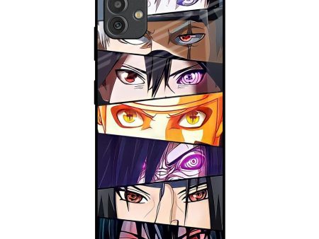 Anime Eyes Glass Case for Samsung Galaxy M13 5G Online Sale