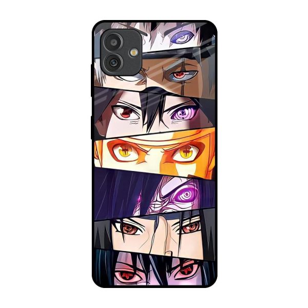 Anime Eyes Glass Case for Samsung Galaxy M13 5G Online Sale