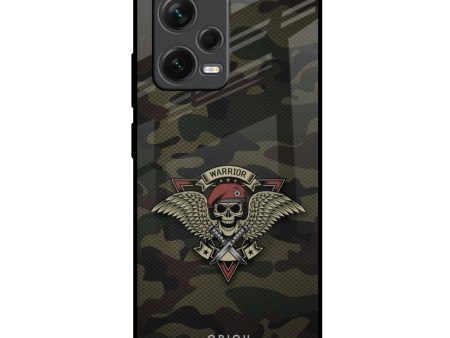 Army Warrior Glass Case for Redmi Note 12 Pro 5G Online now