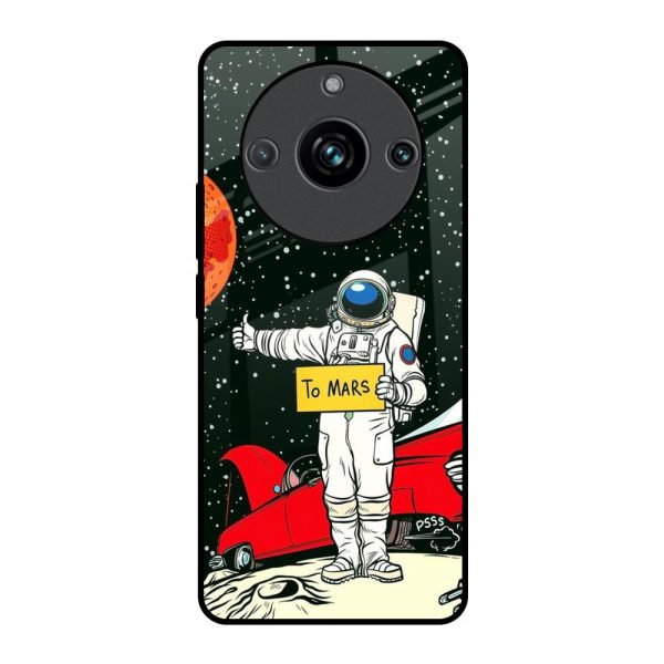 Astronaut on Mars Glass Case for Realme 11 Pro Plus 5G Online now