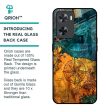 Architecture Map Glass Case for OPPO A77s Fashion