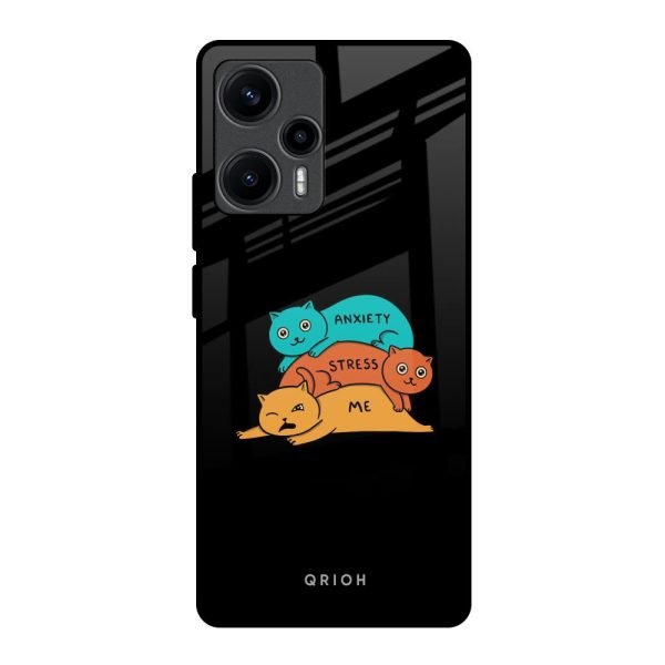 Anxiety Stress Glass Case for Poco F5 5G Discount