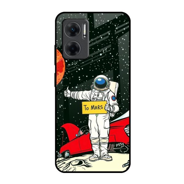 Astronaut on Mars Glass Case for Redmi 11 Prime 5G Sale