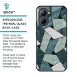 Abstact Tiles Glass Case for Realme C33 For Sale