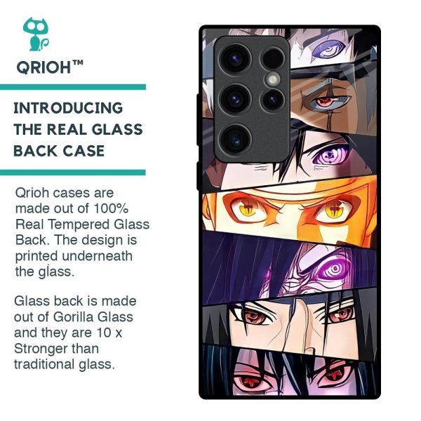 Anime Eyes Glass Case for Samsung Galaxy S23 Ultra 5G Online Hot Sale